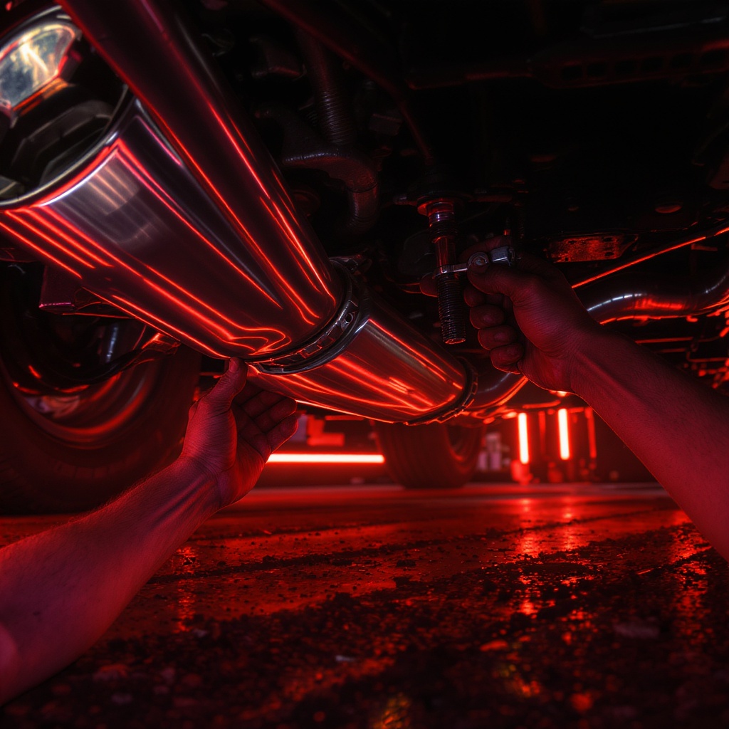 Service d'échappement et silencieux